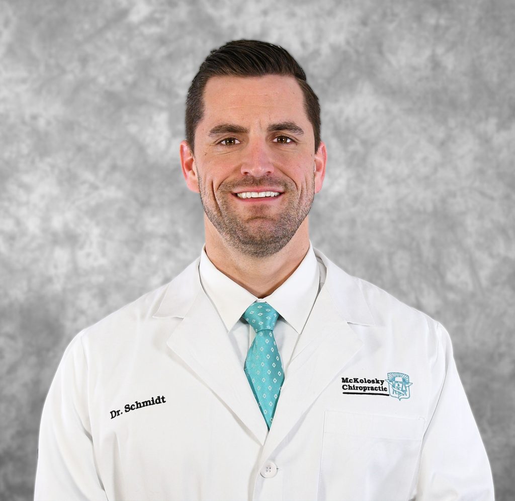 Portrait of Dr Chad Schmidt
